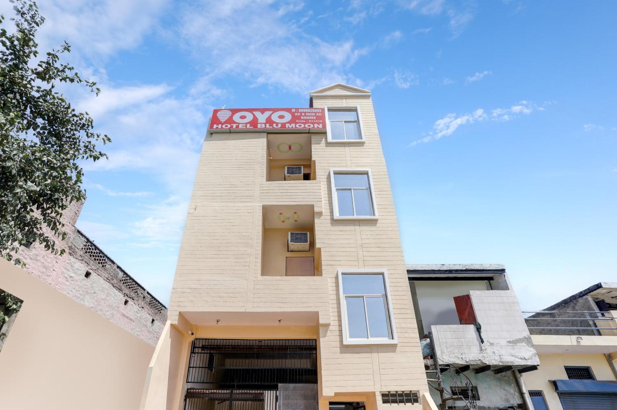 Hotel O Blu Moon Ghaziabad Exterior foto